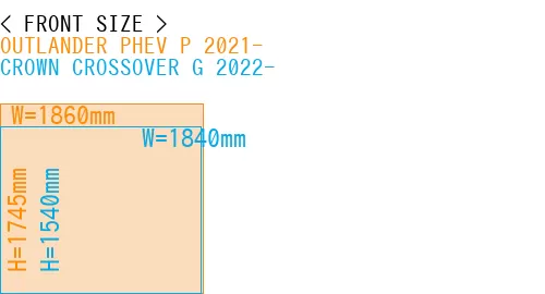 #OUTLANDER PHEV P 2021- + CROWN CROSSOVER G 2022-